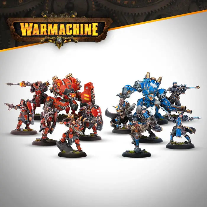 Warmachine: Two Player Set (Khador vs Cygnar) by Warmachine