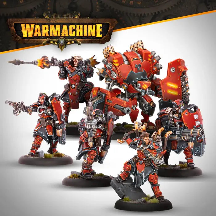 Warmachine: Khador SKS-6 Command Cadre (HIPS) by Warmachine