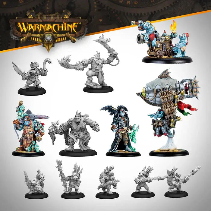Warmachine: Southern Kriels Brineblood Marauders Auxiliary Expansion by Warmachine