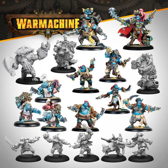 Warmachine: Southern Kriels Brineblood Marauders Core Expansion by Warmachine