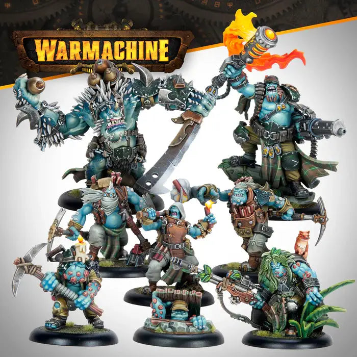Warmachine: Southern Kriels Kithguard Command Starter by Warmachine
