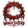 World Eaters Icon Sticker