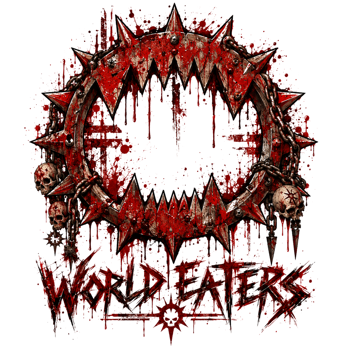 World Eaters Icon Sticker