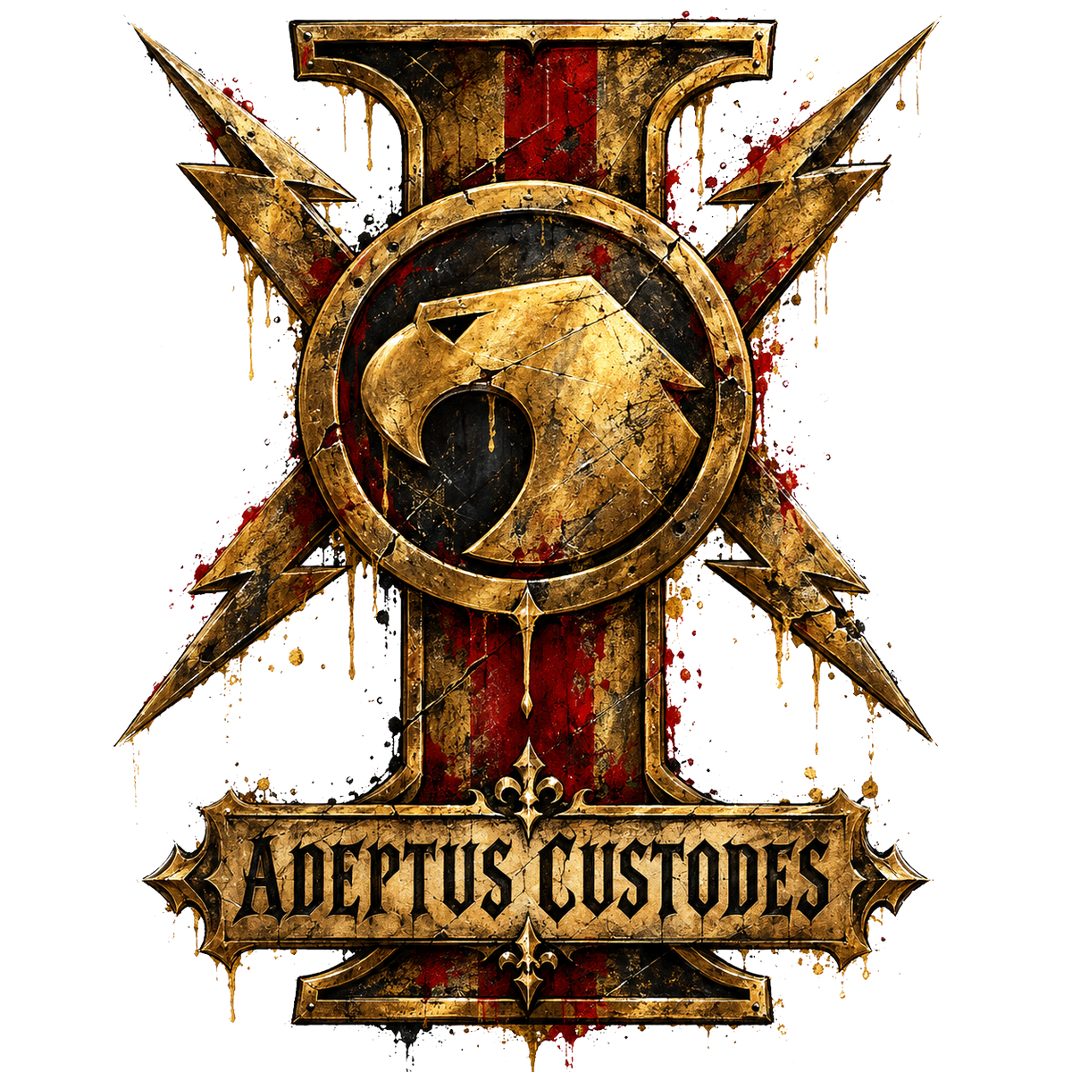 Adeptus Custodes Icon Sticker