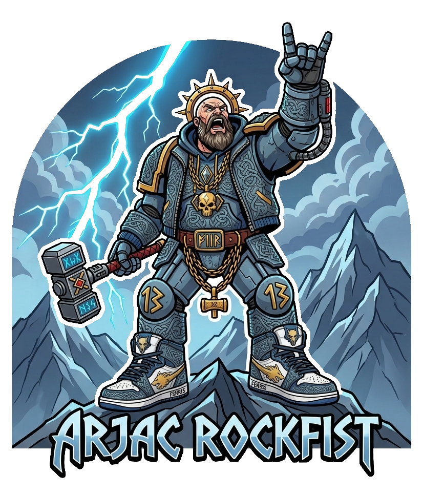 Man-Mountain Sticker | Tabletop Wargaming Decal