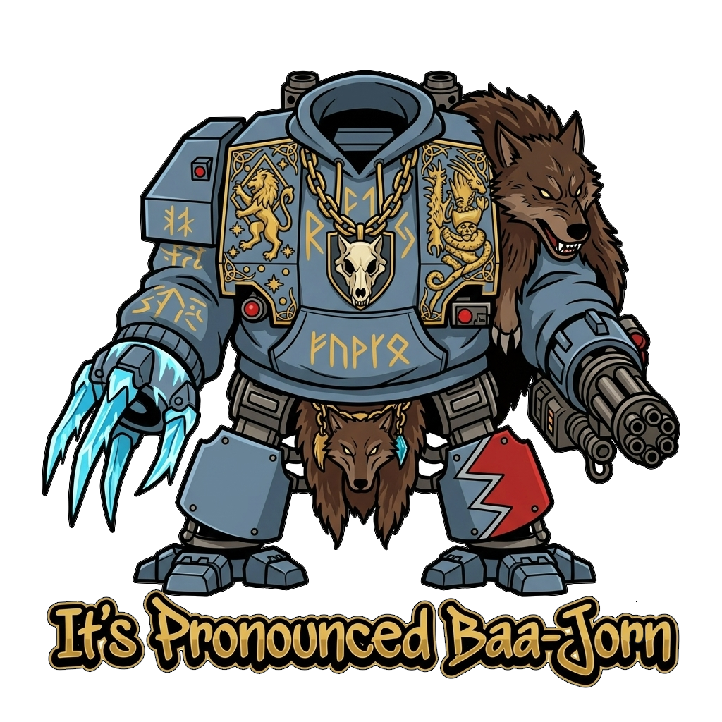 Baa-Jorn Sticker | Tabletop Wargaming Decal – Battlebrush Games