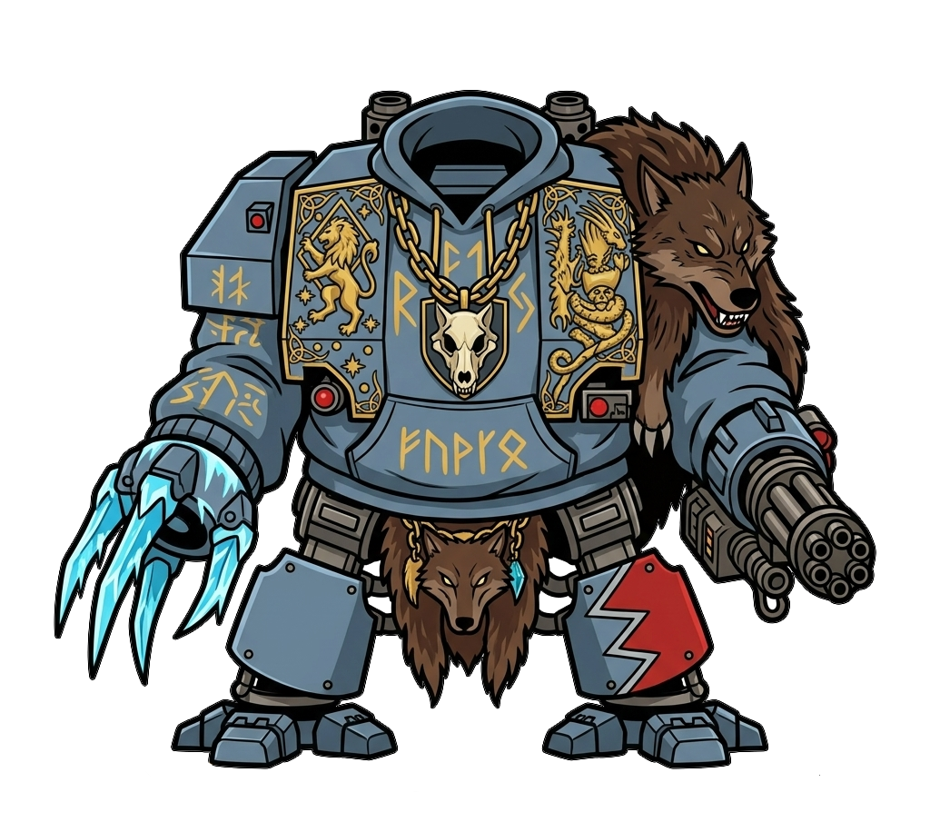 Ol' Claw Hand Sticker | Tabletop Wargaming Decal