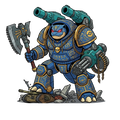 Blastoise Prime Vinyl Sticker | Tabletop Wargaming Decal – Battlebrush Games by Battlebrush Games