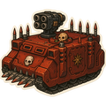 Chaos Carpool Sticker | Tabletop Wargaming Decal – Battlebrush Games