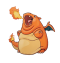 Thiccizard Sticker