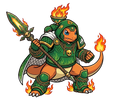 Charlamander Vinyl Sticker | Tabletop Wargaming Decal – Battlebrush Games by Battlebrush Games