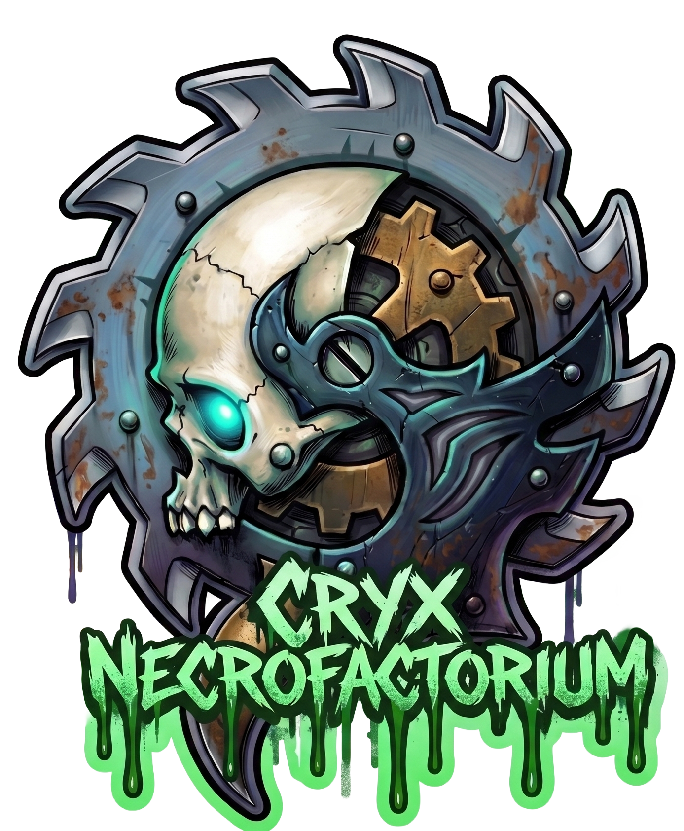 Warmachine Inspired Stickers by Battlebrush Games