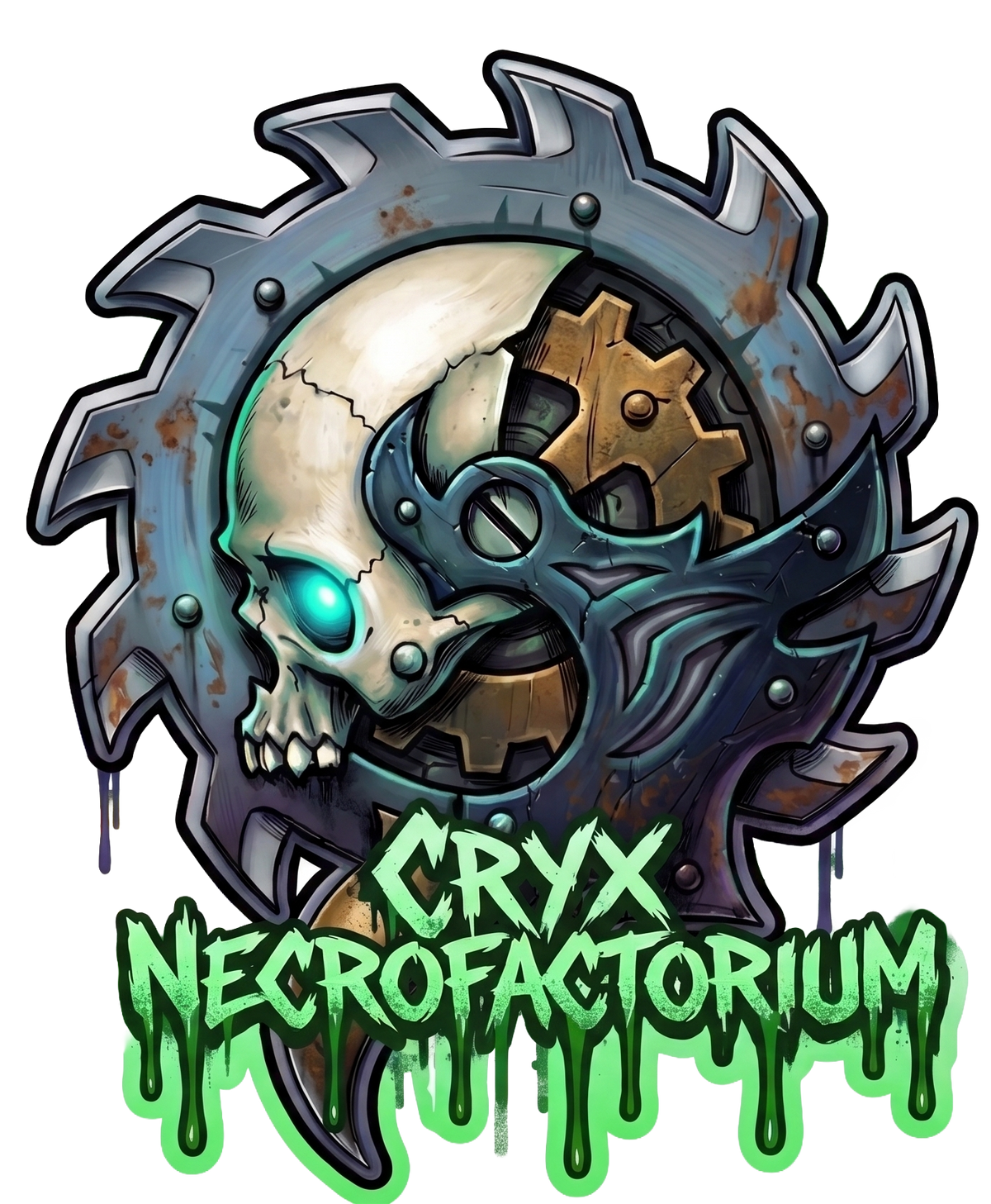 Dead Inside Sticker | Tabletop Wargaming Decal