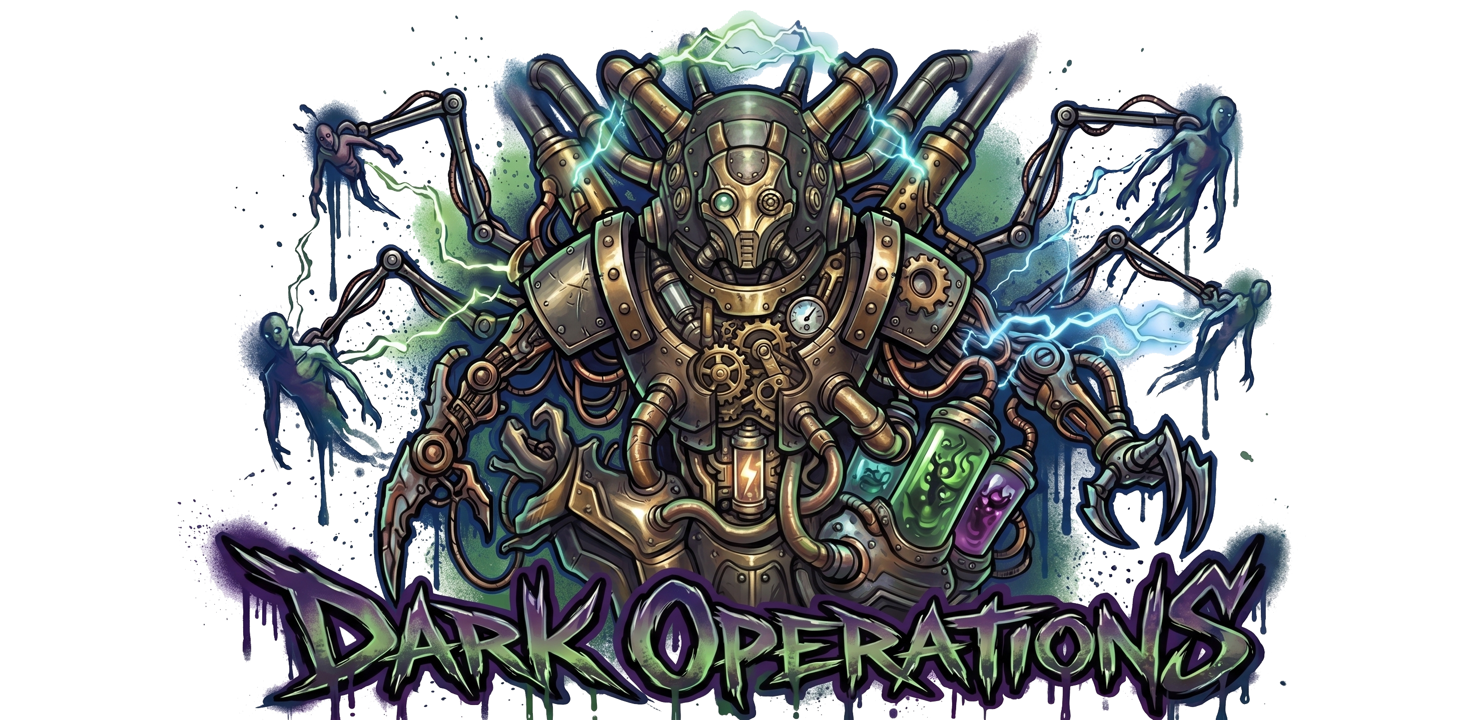 Warmachine Inspired Stickers by Battlebrush Games