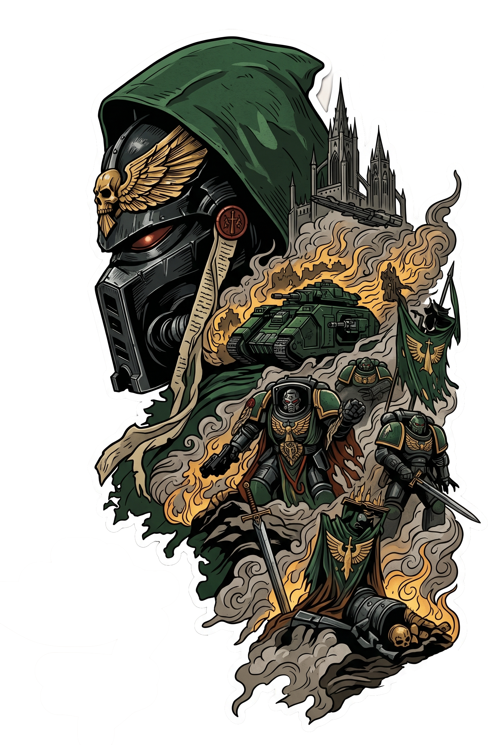 Secret Keepers Sticker | Tabletop Wargaming Decal