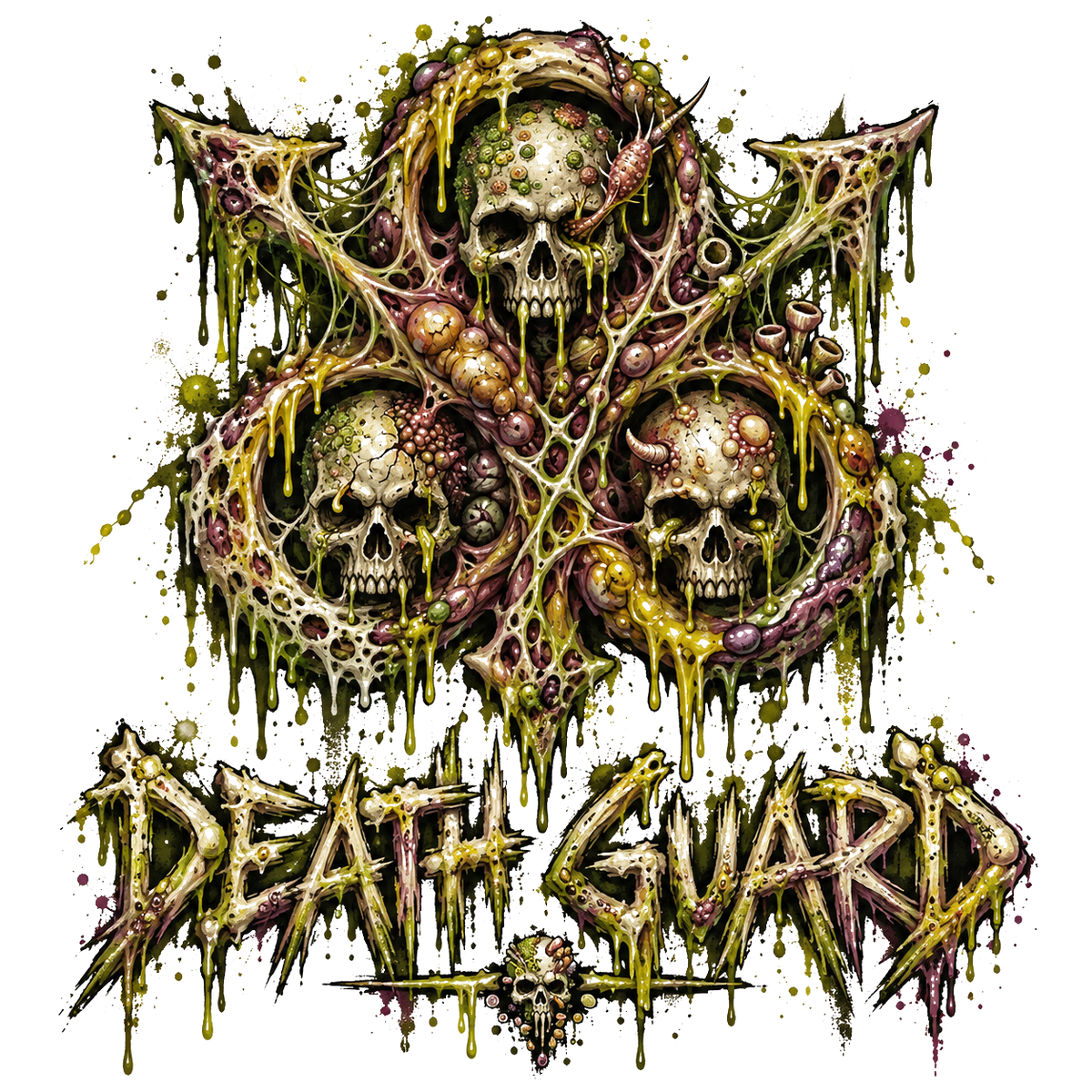 Death Guard Icon Sticker