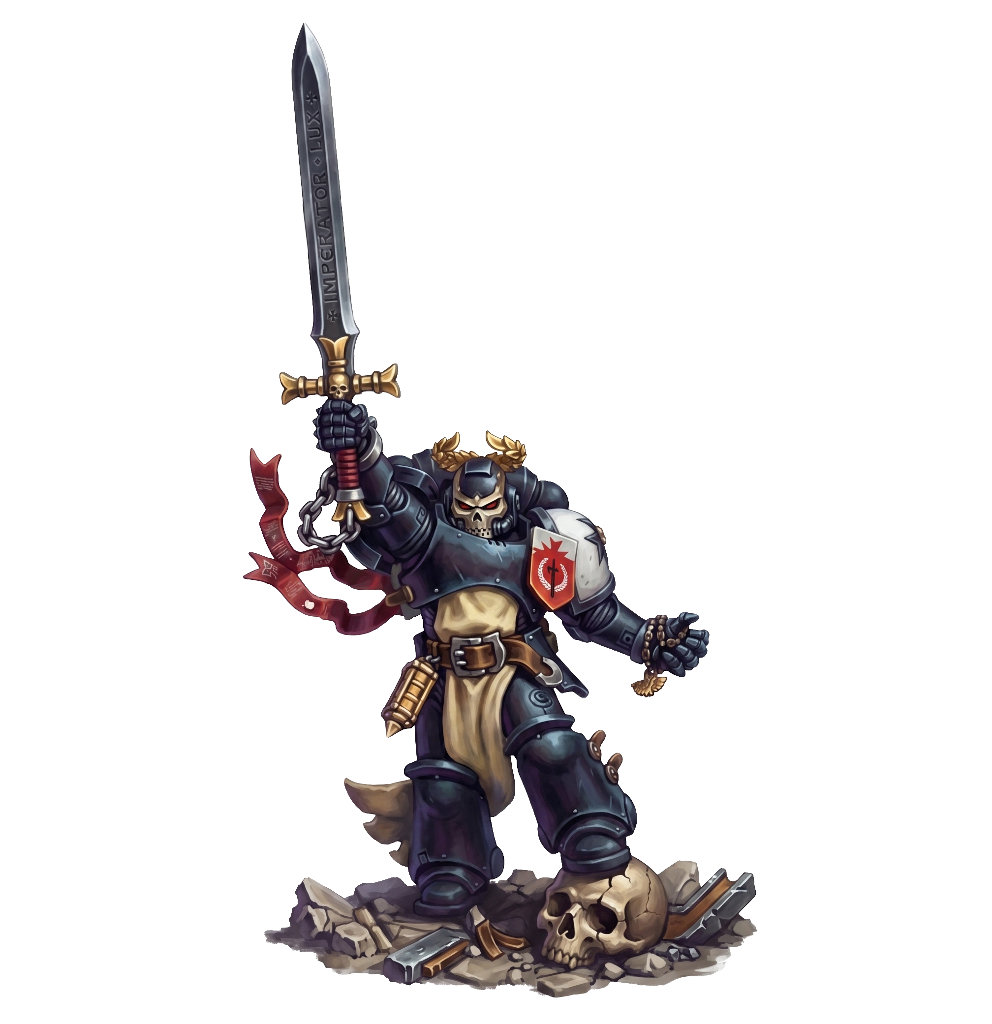 Sword Guy Sticker | Tabletop Wargaming Decal