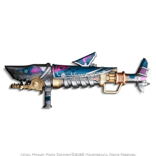 25.5" Foam Fishbones Jinx Video Game League Costume Legends Cosplay Prop Arcane Blue by Sword N Armory