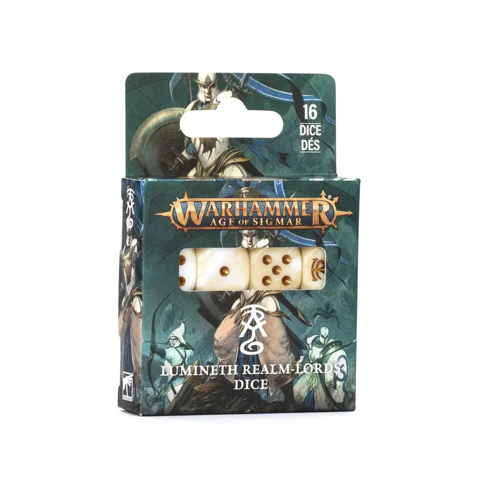 AGE OF SIGMAR: LUMINETH REALMLORDS DICE (16ct) by Games Workshop
