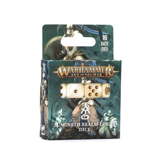 AGE OF SIGMAR: LUMINETH REALMLORDS DICE (16ct) by Games Workshop