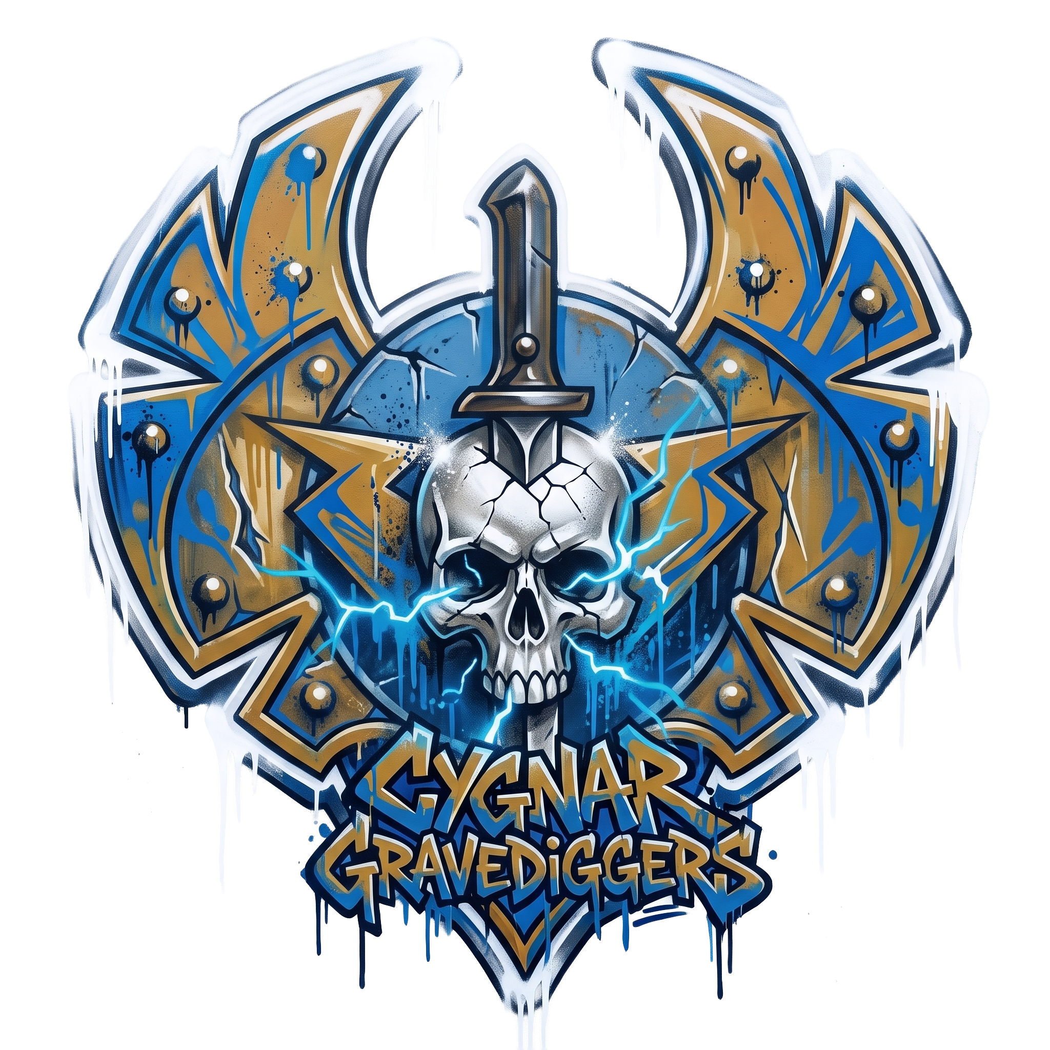Warmachine Inspired Stickers by Battlebrush Games