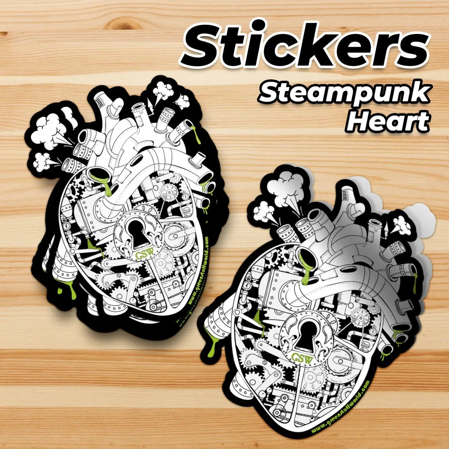 GSW Steampunk Stickers by Green Stuff World