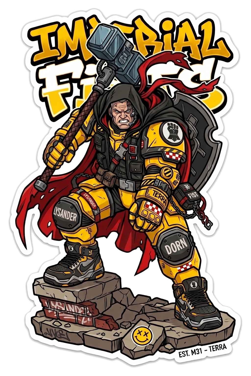 Wargaming Inspired Stickers by Battlebrush Games