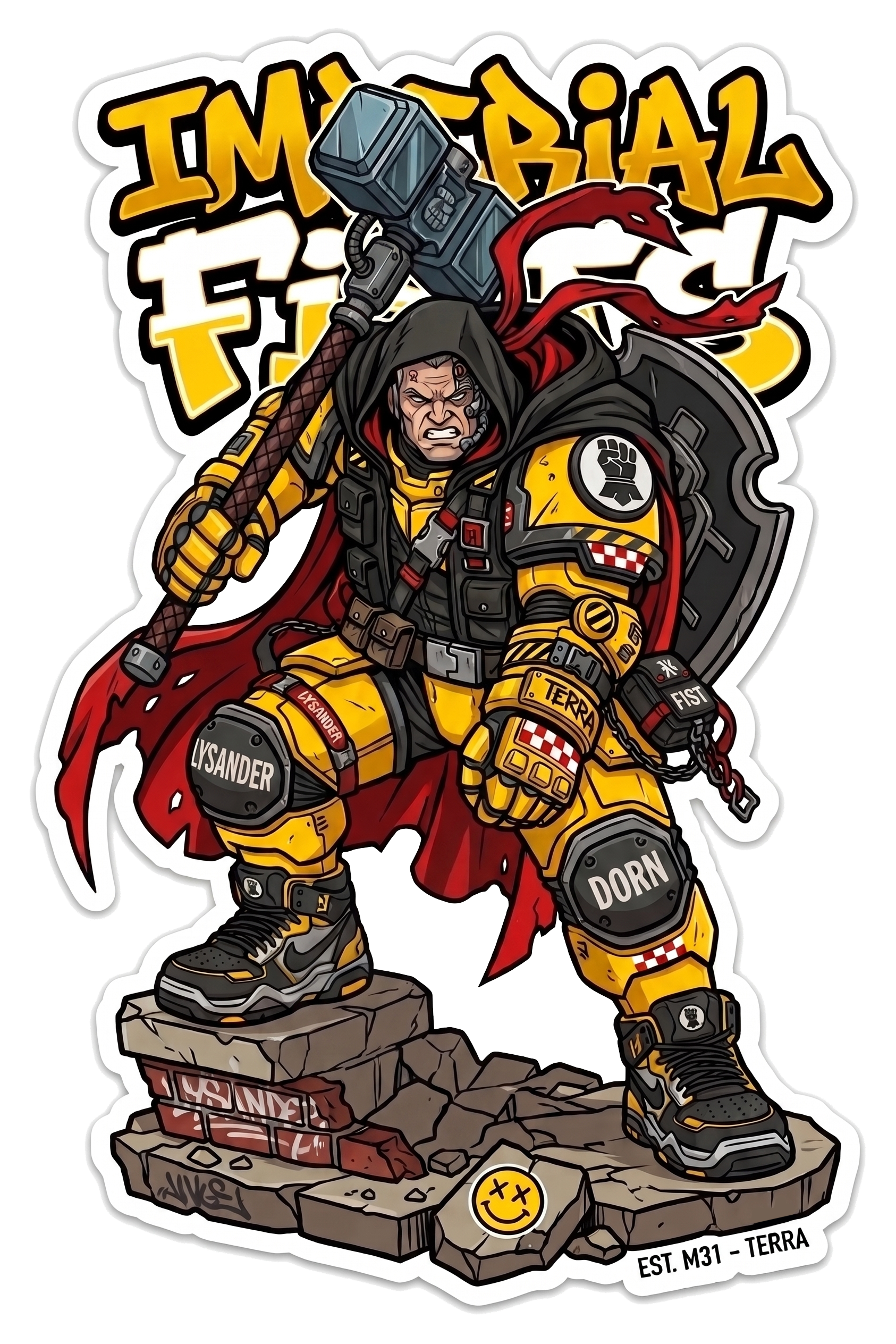 Wargaming Inspired Stickers by Battlebrush Games