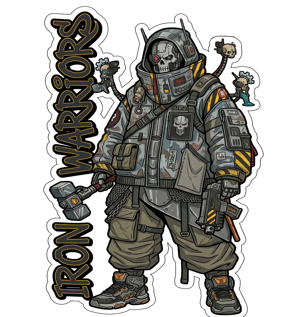 Wargaming Inspired Stickers by Battlebrush Games