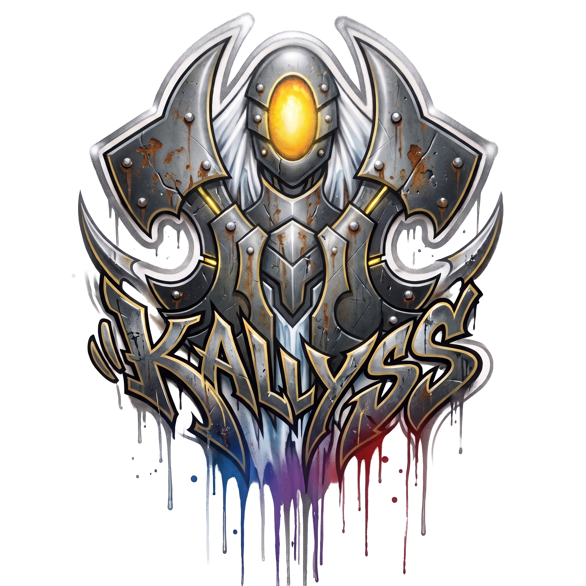 Warmachine Inspired Stickers by Battlebrush Games