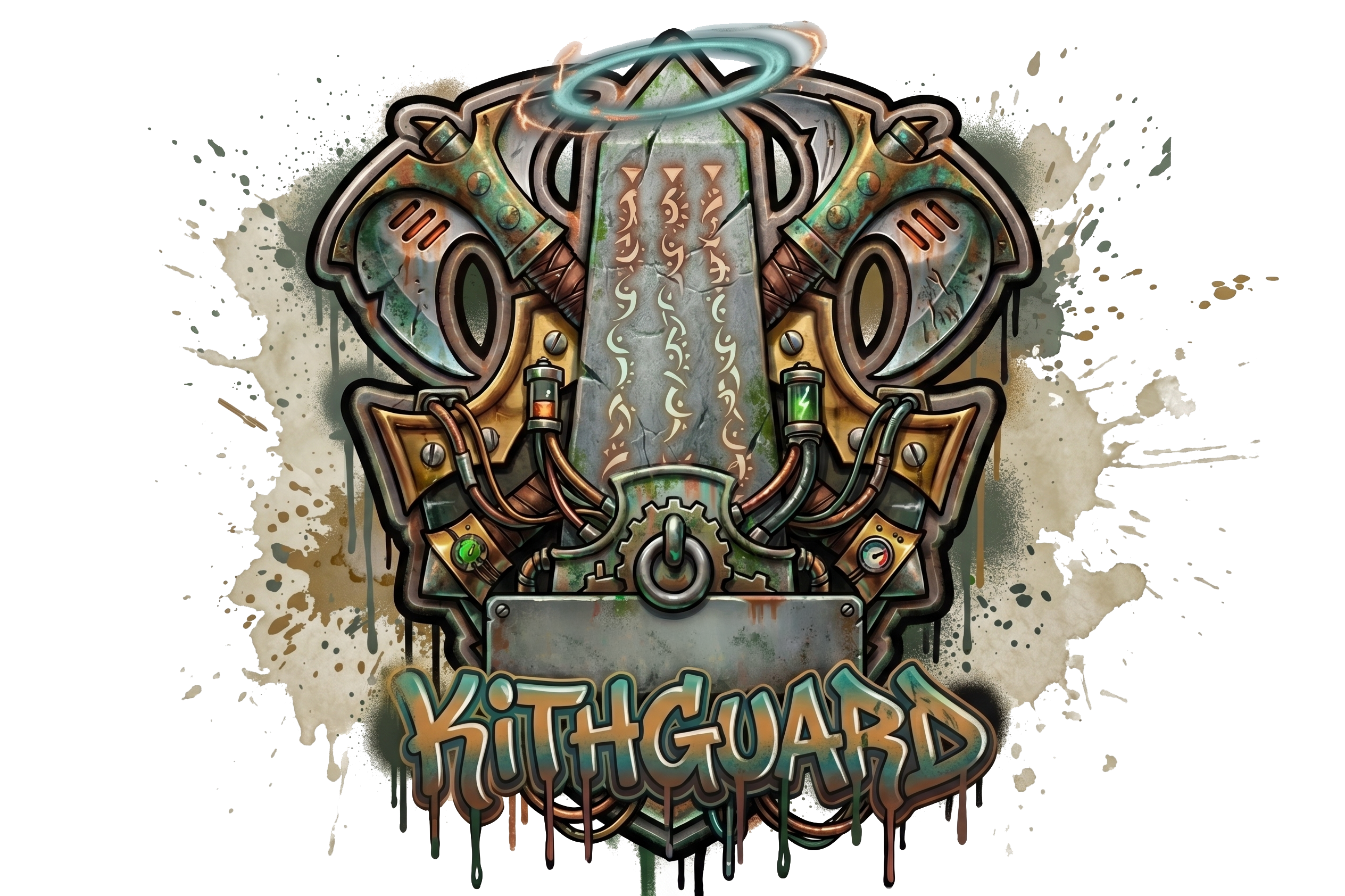 Warmachine Inspired Stickers by Battlebrush Games
