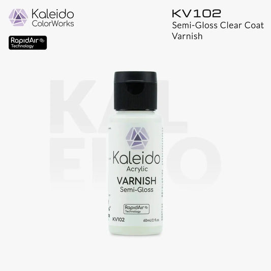 Clear Semi-Gloss Varnish 60ml by Gaahleri