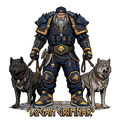Leash Lord Vinyl Sticker | Tabletop Wargaming Decal – Battlebrush Games