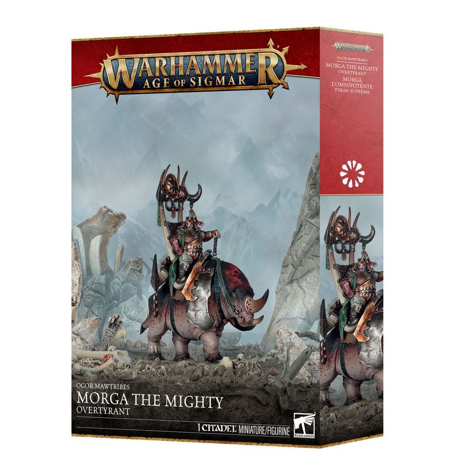 Warhammer Age of Sigmar Ogor Mawtribes: Morga The Mighty *8/29 Release*
