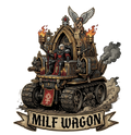 MILF Wagon Vinyl Sticker | Tabletop Wargaming Decal – Battlebrush Games