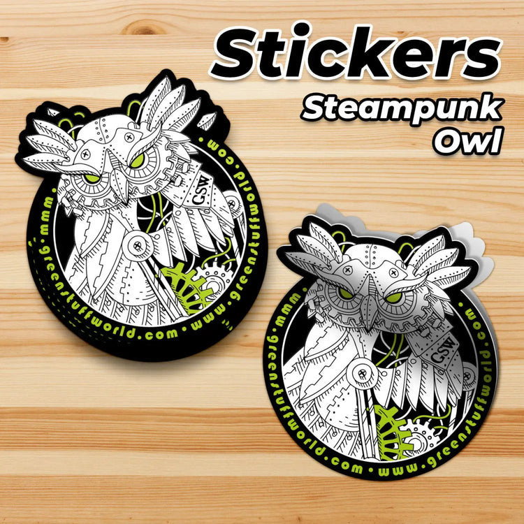 GSW Steampunk Stickers by Green Stuff World