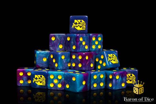 Aztec Lizard (25ct) by Baron of Dice