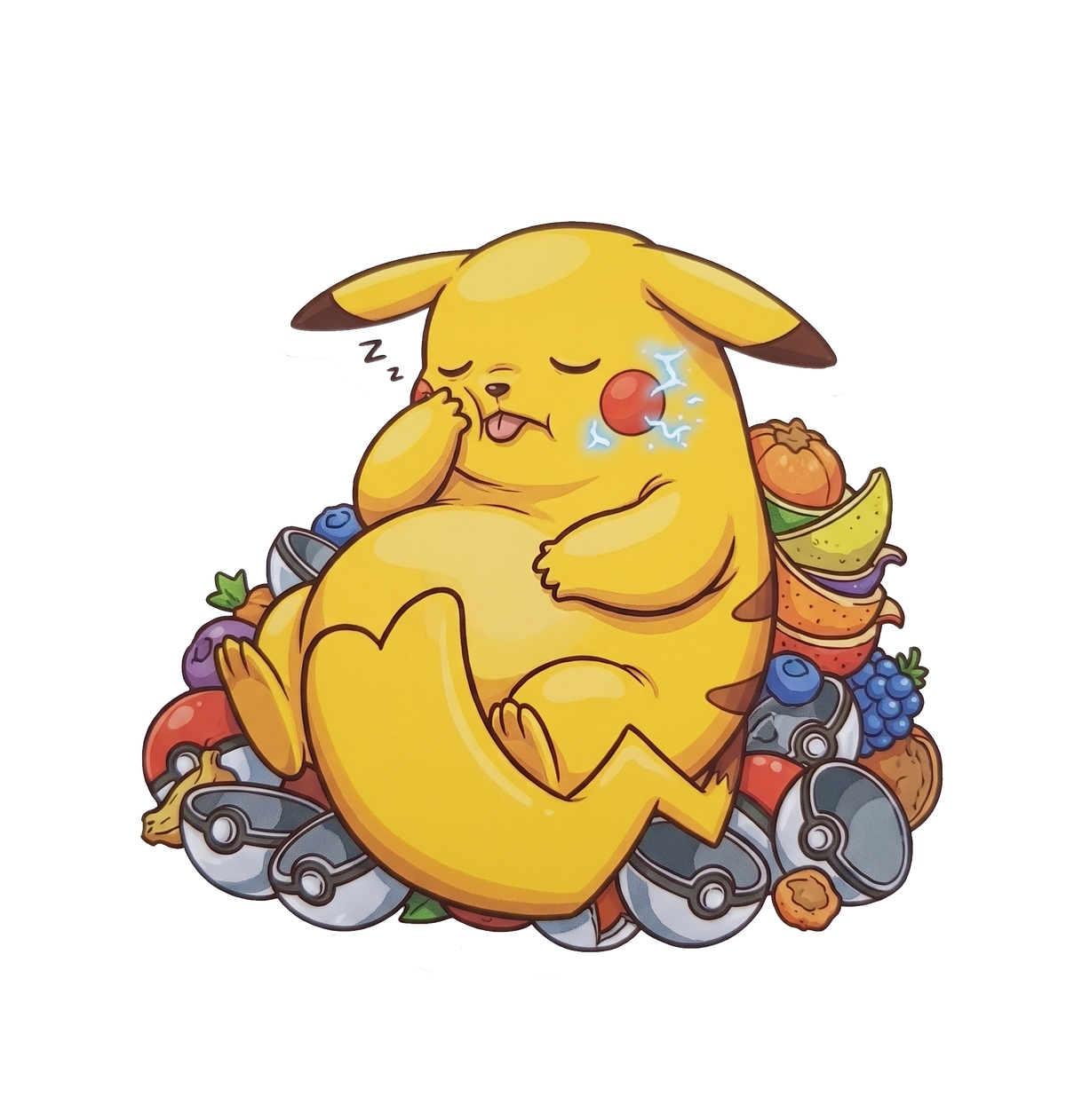 Pika-Feast Sticker