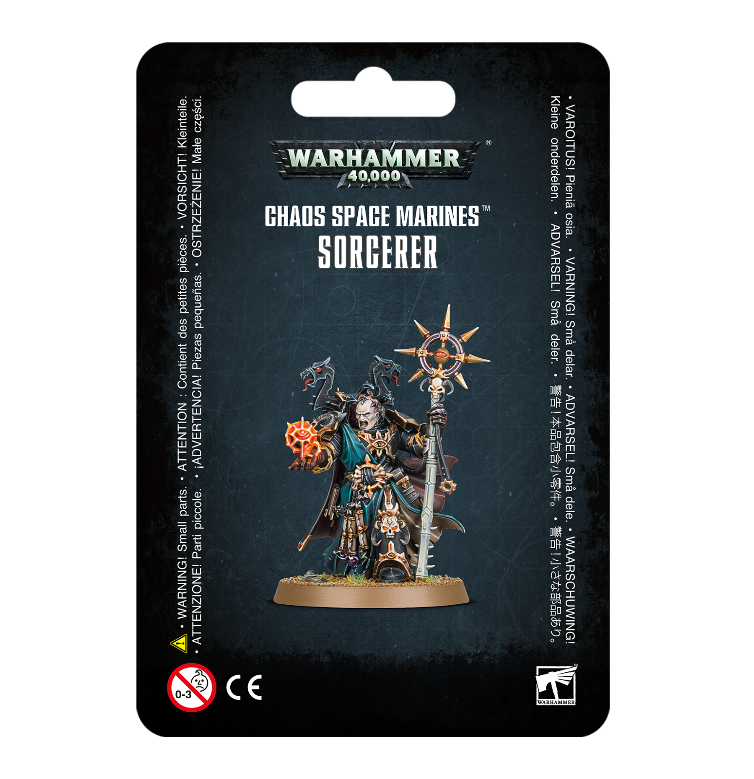 Games Workshop Warhammer 40,000 Chaos Space Marines - Sorcerer