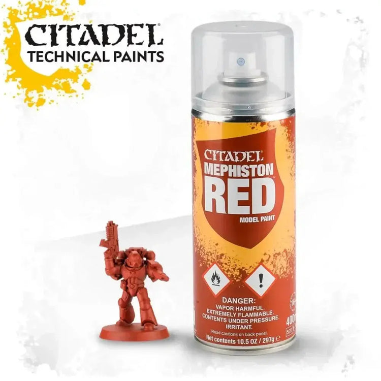 MEPHISTON RED SPRAY PAINT by Games Workshop