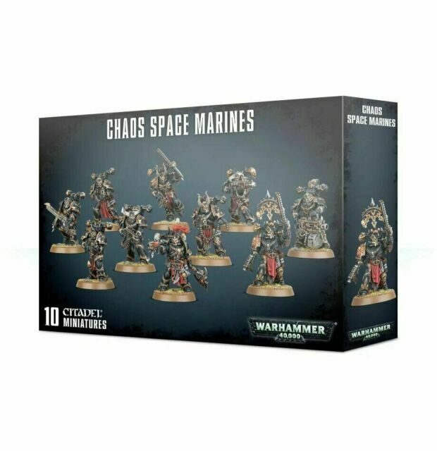 Games Workshop Warhammer 40K Chaos Space Marines Legionaries