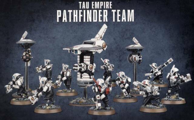 Games Workshop Warhammer 40K Tau Empire Pathfinder Team Game