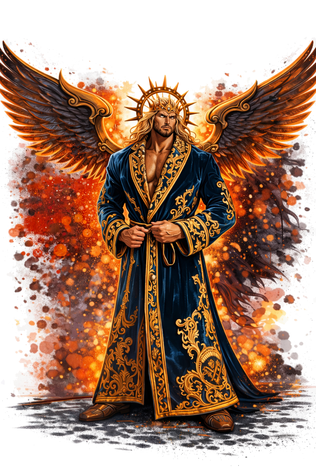 Winged Martyr Sticker | Tabletop Wargaming Decal