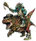Dino Rider | Tabletop Wargaming Decal – Battlebrush Games