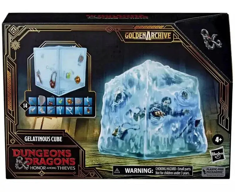 DND Honor Among Thieves Golden Archive Gelatinous Cube by Battlebrush Games