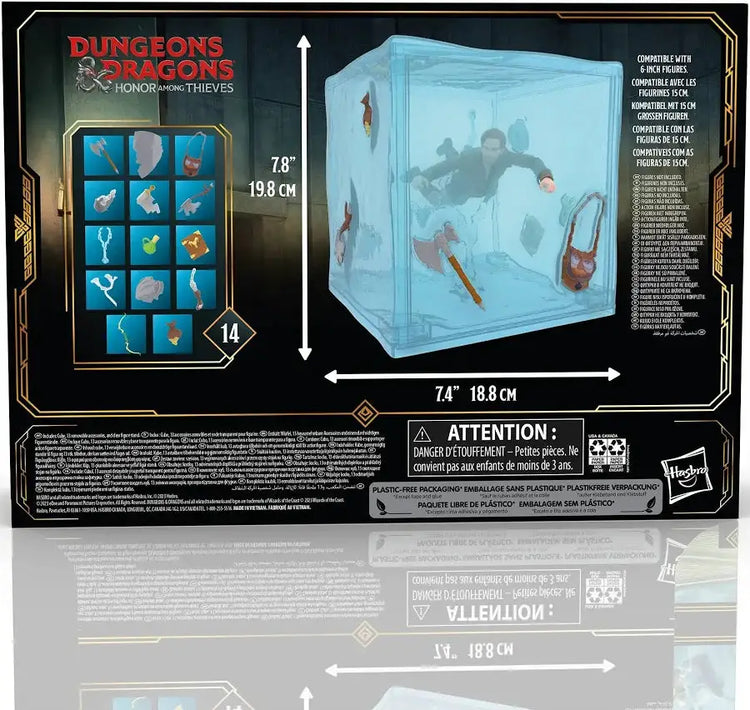 DND Honor Among Thieves Golden Archive Gelatinous Cube by Battlebrush Games