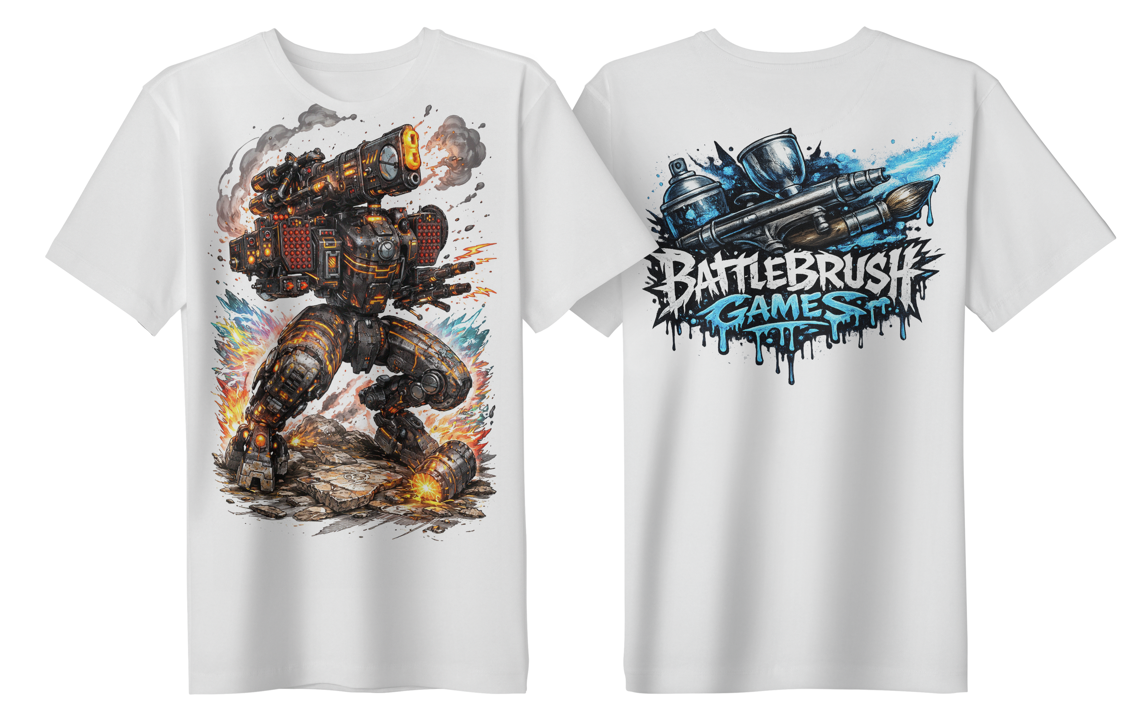 Battlebrush Games Adult T-Shirts by Battlebrush Games