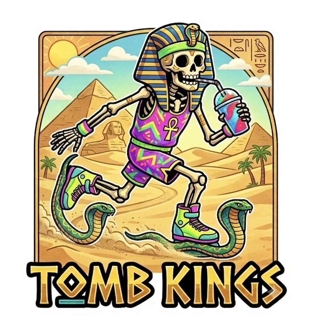Tomb Kings Vinyl Sticker | Tabletop Wargaming Decal – Battlebrush Games