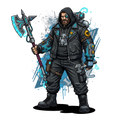 Wolf Priest Sticker | Tabletop Wargaming Decal