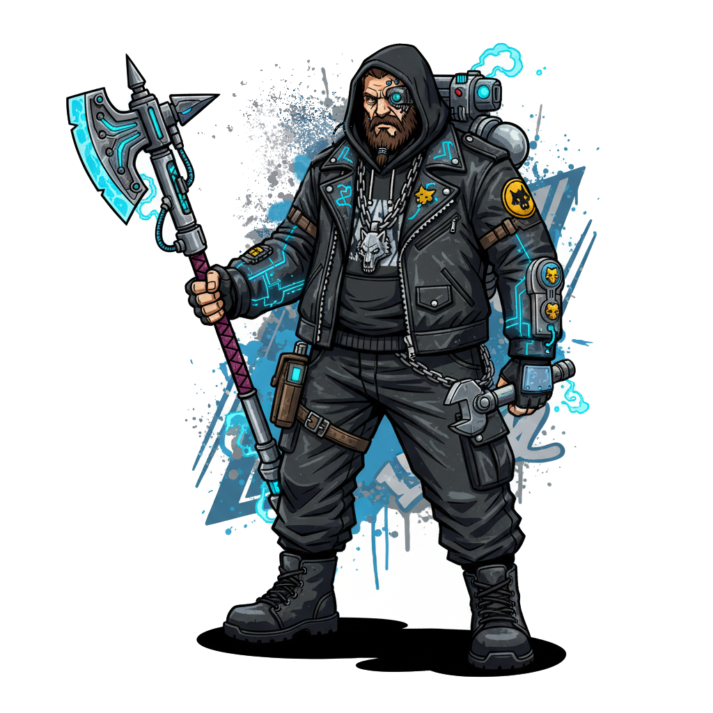 Wolf Priest Sticker | Tabletop Wargaming Decal